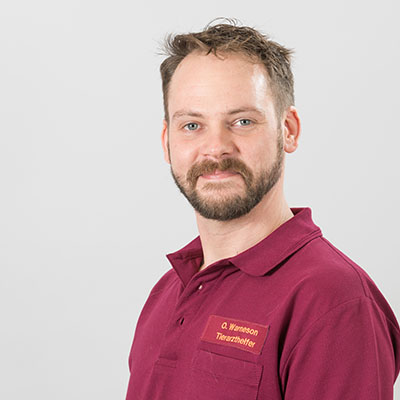 Portrait Oliver Warneson - Tiermedizinischer Fachangestellter